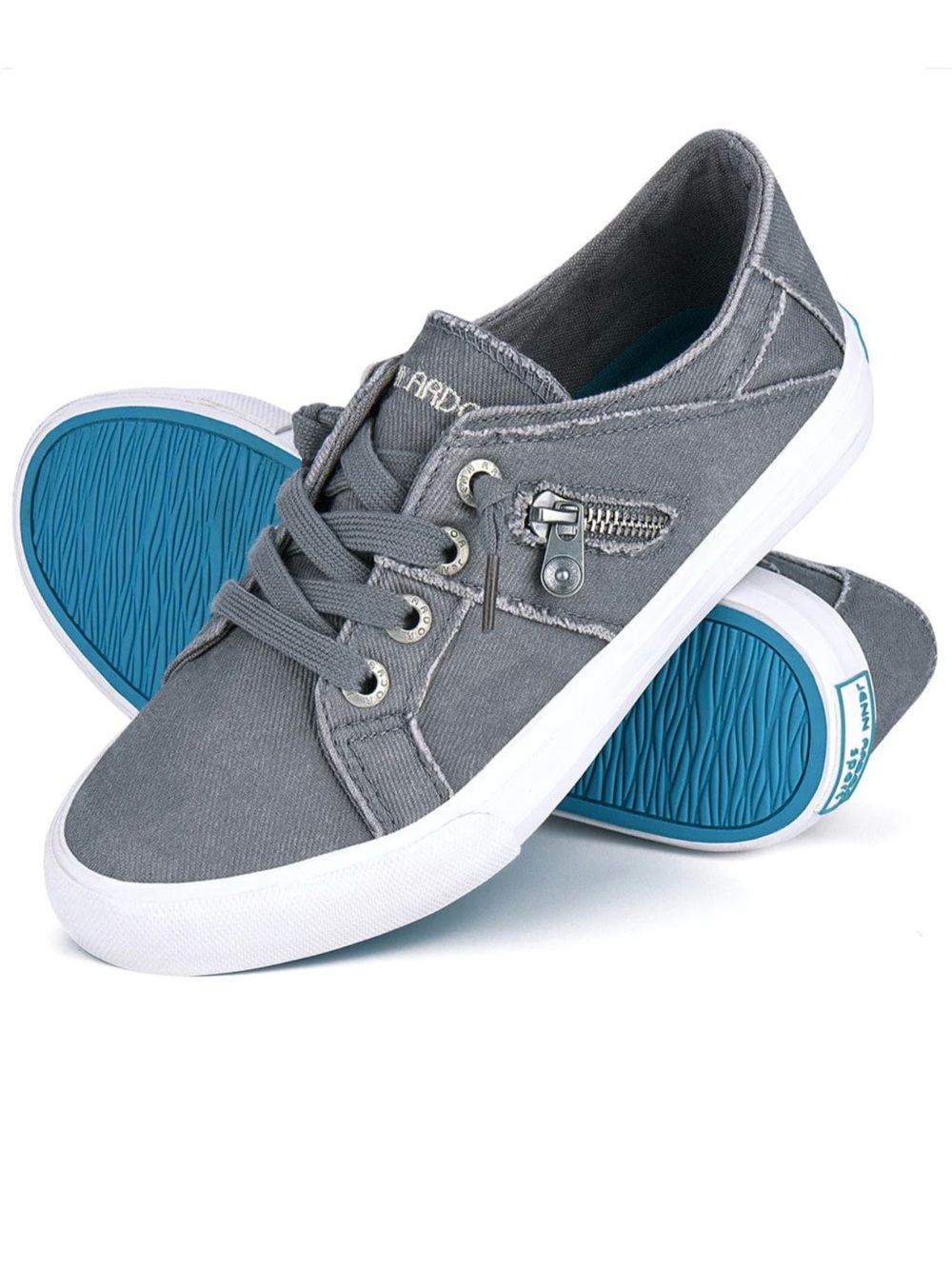 Slip-On, Low Top Lace-Up Canvas Tennis Sneaker